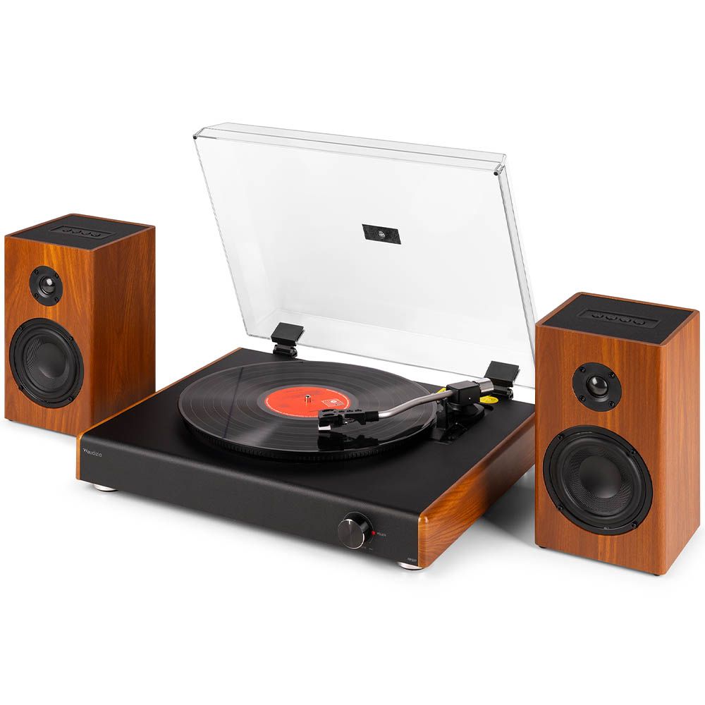 Audizio RP337W Turntable with Bluetooth Speaker