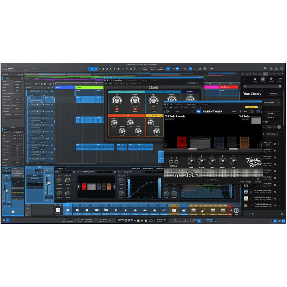 Fender STUDIO PRO 8 Professional Audio Workstation