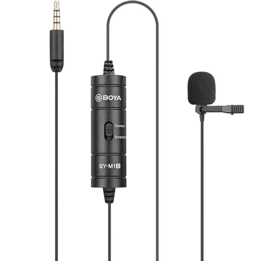 BOYA BY-M1S Lavalier Microphone