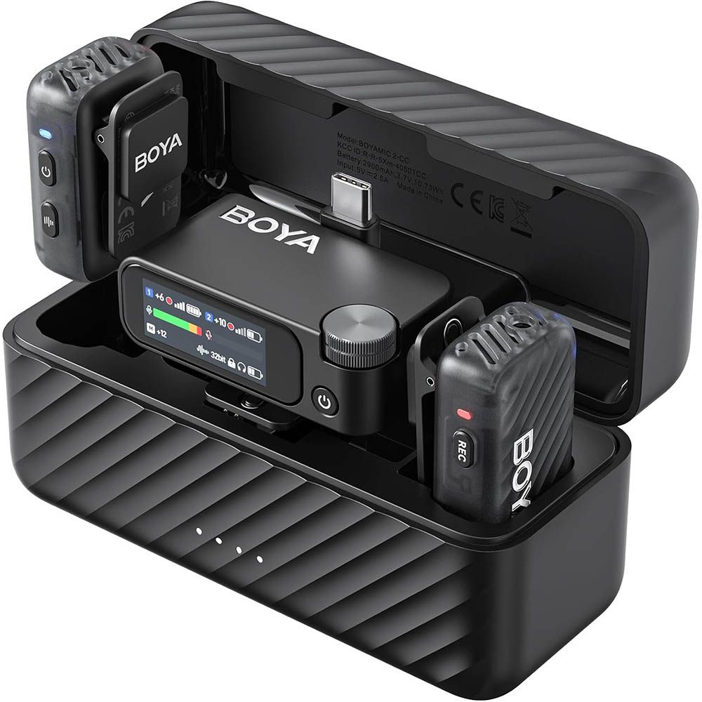 BOYA BOYAMIC2 Wireless Lavalier Microphone