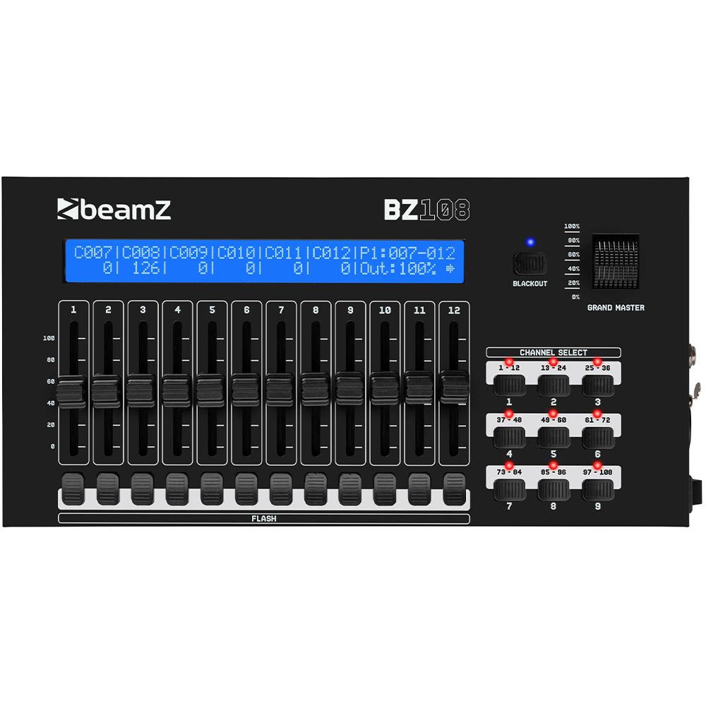 Beamz BZ108 DMX Controller 108 DMX Channels