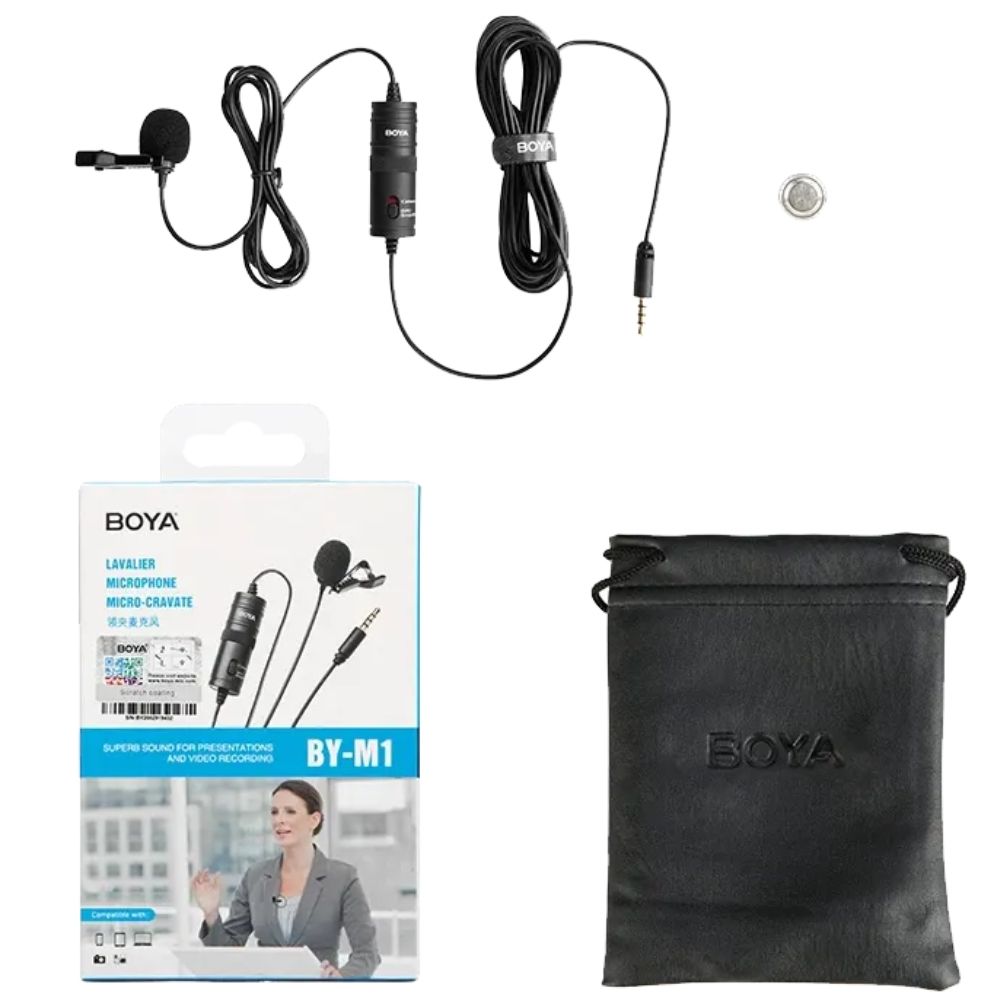 BOYA BY-M1 Universal Lavalier Microphone