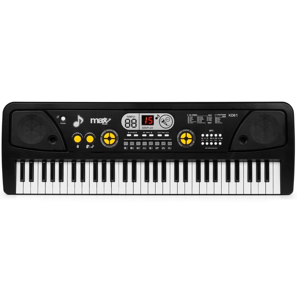 MAX KD61 Electronic Keyboard 61 Keys with Battery