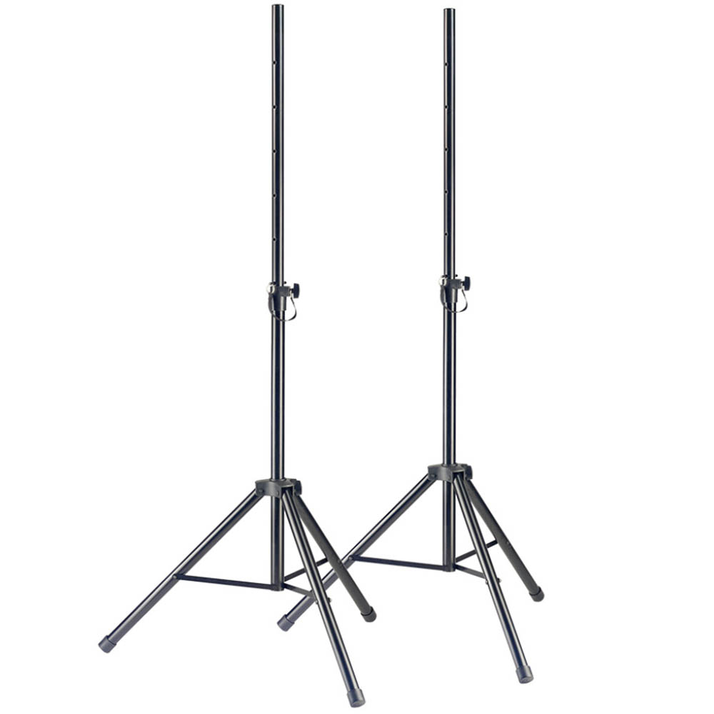 Stagg PA - Q Series Steel Speaker Stand Pair with Folding Legs - Image 2