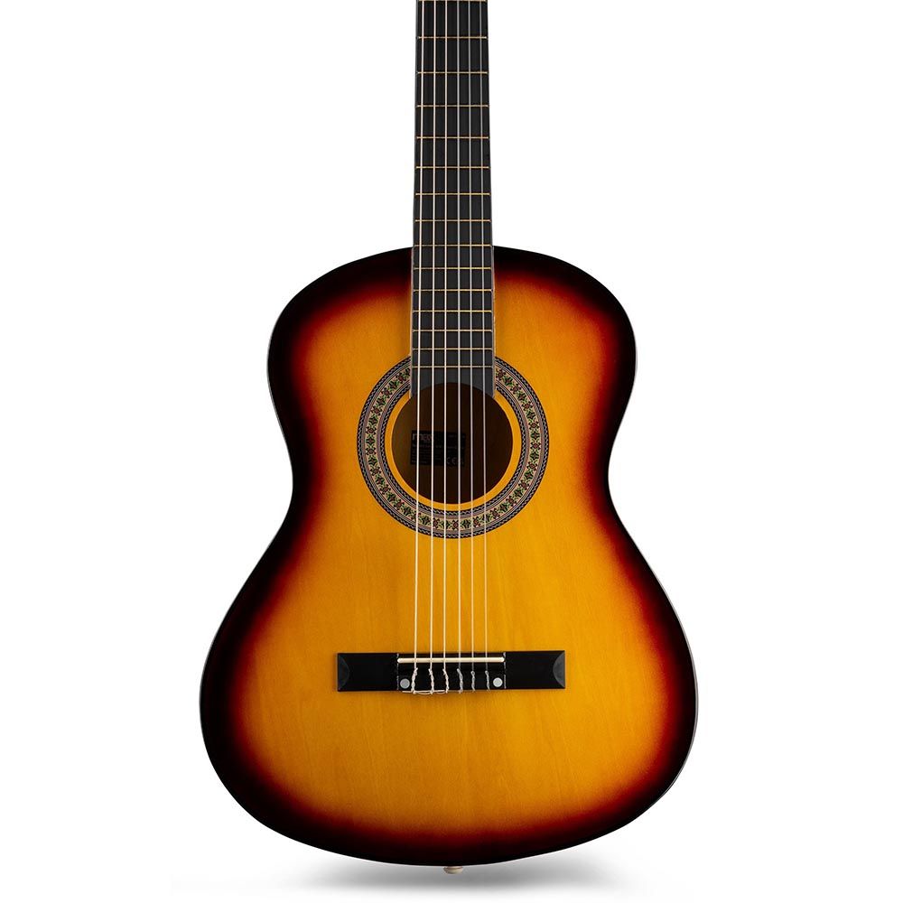 Max SoloArt Junior 3/4 Classic Guitar Pack Sunburst