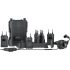 Hollyland Solidcom M1 Pro Full-Duplex Wireless Intercom System with 8 Beltpacks &amp; Single-Ear Headsets (1.9 GHz)