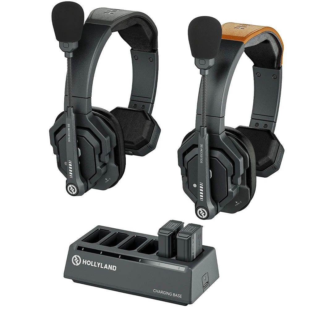 Hollyland Solidcom SE Global 2S 2-Person Wireless Intercom Headset System