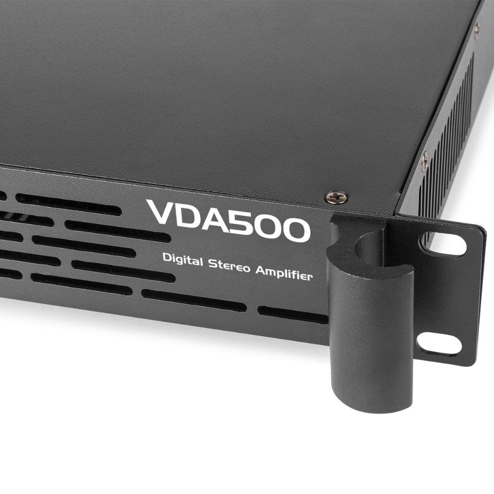 VONYX VDA500 PA Amplifier 1U 2x 250W