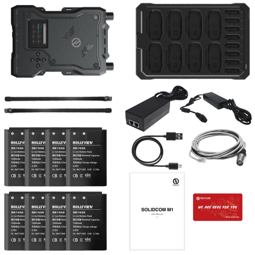 Solidcom M1 Full Duplex Wireless Intercom System with 4 Beltpacks - Image 4