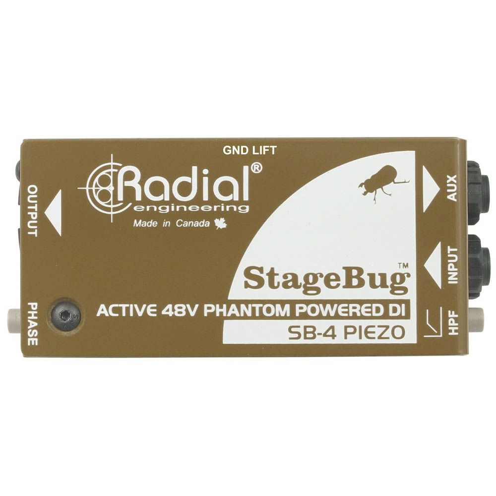 Radial StageBug SB-4 1-channel Active Instrument Direct Box