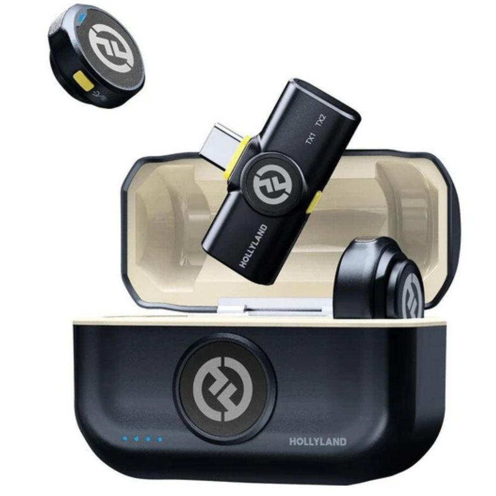 Hollyland Lark M2 Combo (USB-C) Wireless Lavalier Microphone System