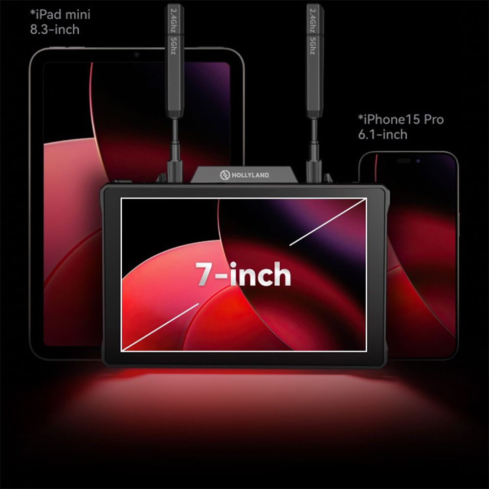 Hollyland Pyro 7 Wireless Transceiver Monitor Kit (Set of Two)