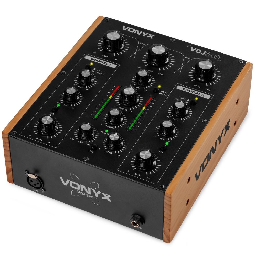 VDJ250 2-Channel DJ Rotary Mixer