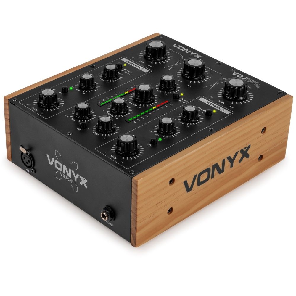 VDJ250 2-Channel DJ Rotary Mixer