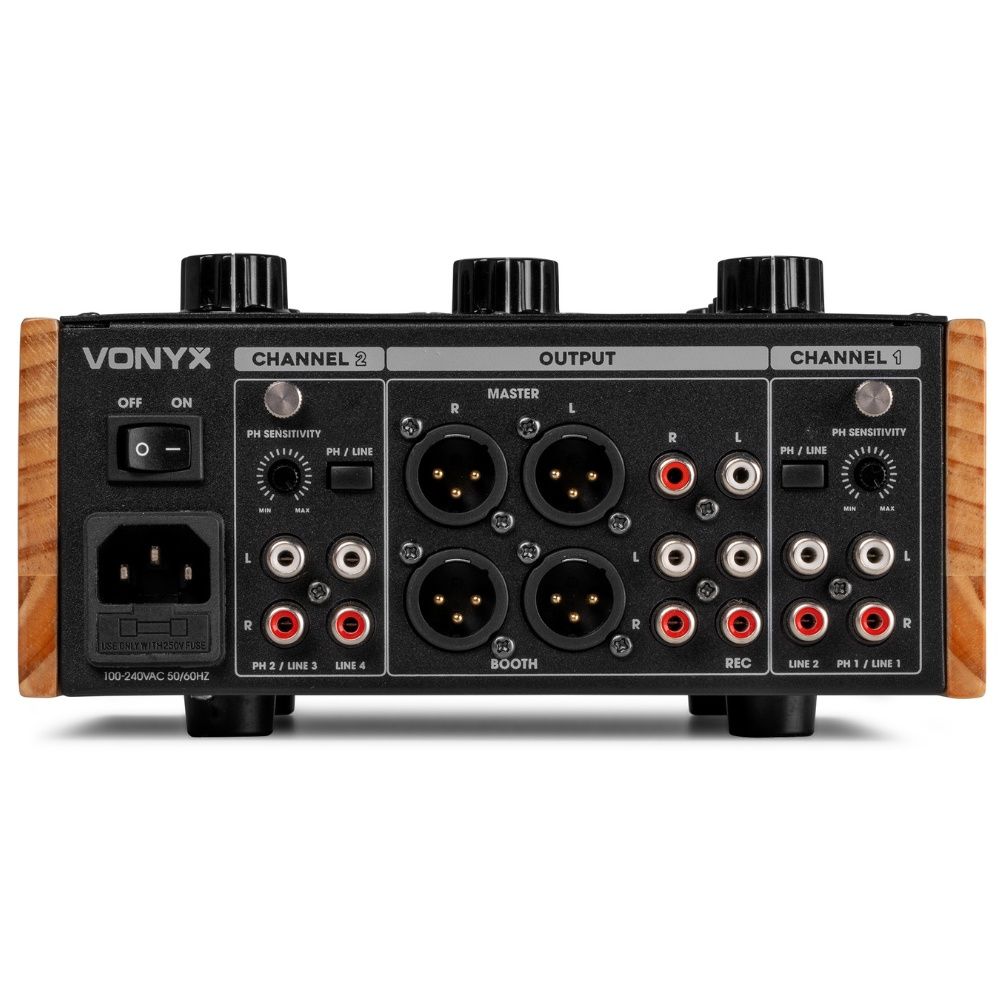 VDJ250 2-Channel DJ Rotary Mixer