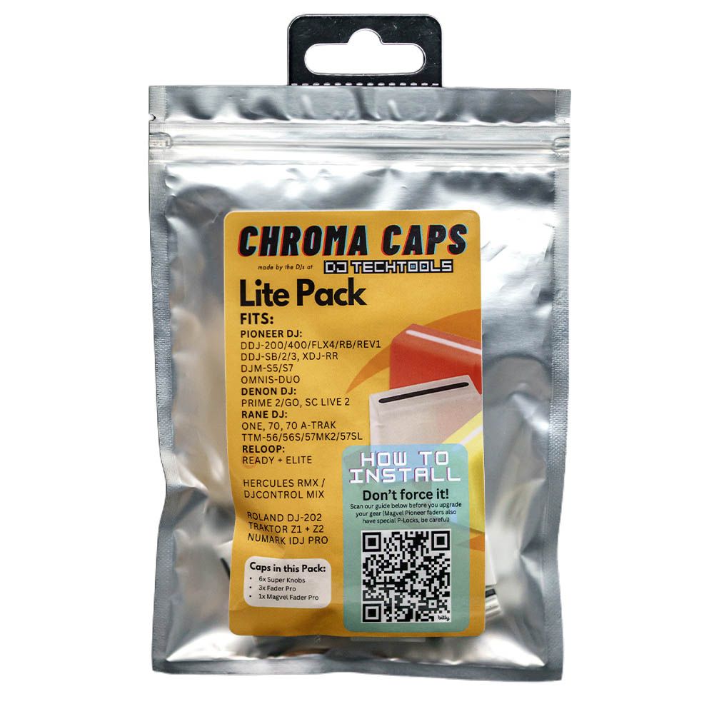 DJ Tech Tools CHROMAPACKLITE-RD Chroma Pack Lite Red