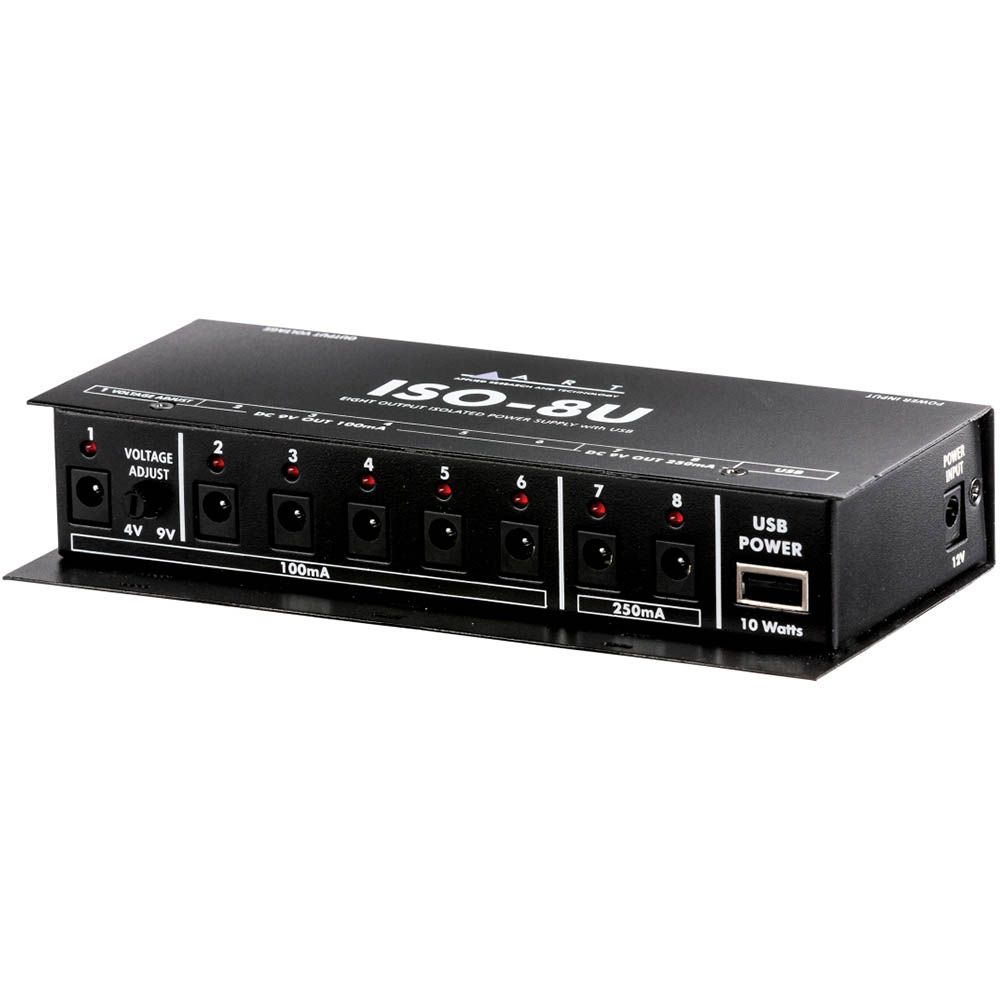 ART ISO-8U Eight Output Isolated Power Supply with USB