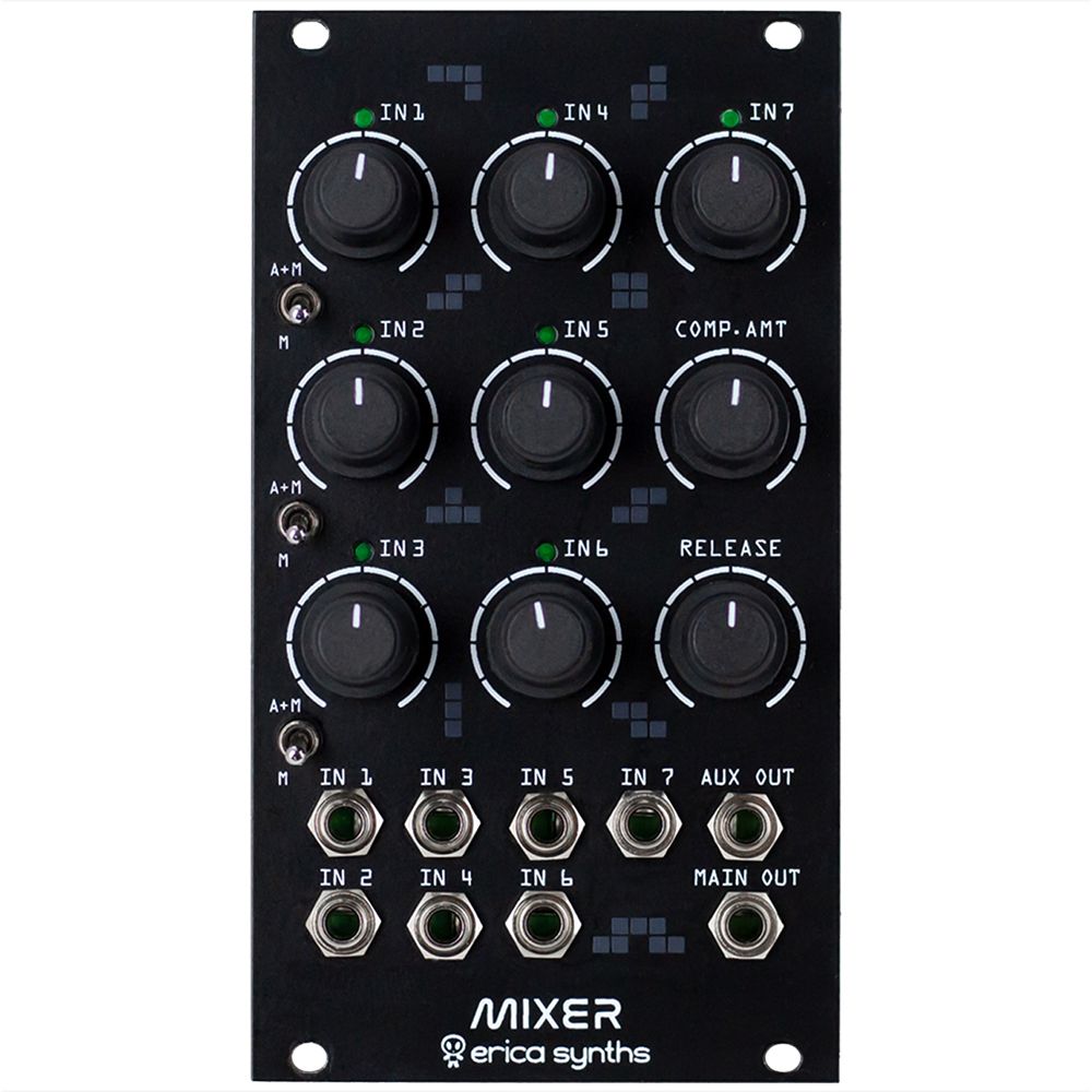 Erica Synths Drum Mixer Eurorack Module