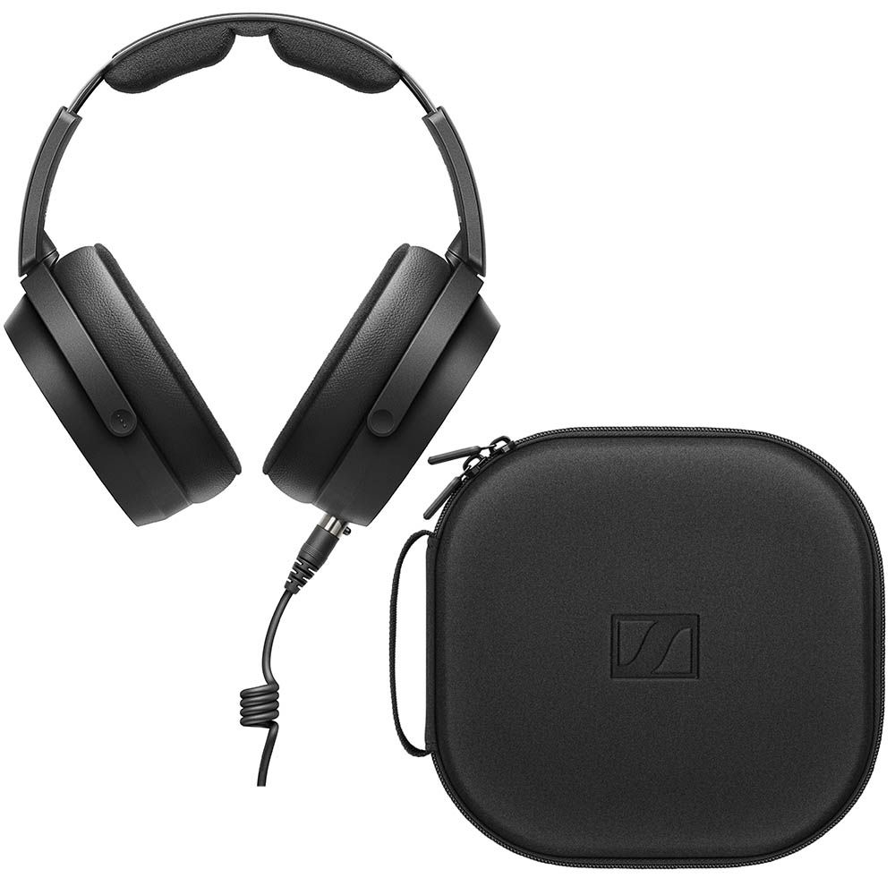 Sennheiser HD 480 PRO Plus Professional Closed-Back Studio Headphones with Travel Case