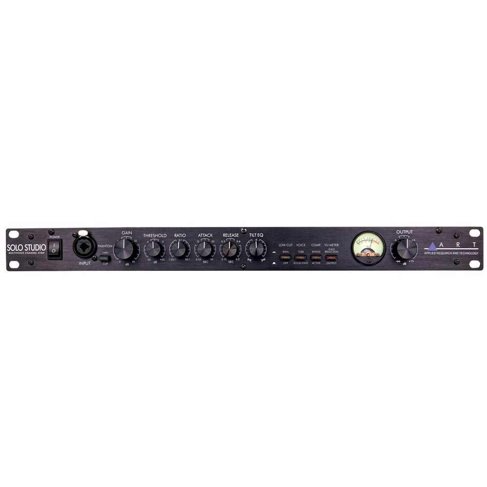 ART SOLO STUDIO Analog Channel Strip with Tube Saturation and Optical Compression
