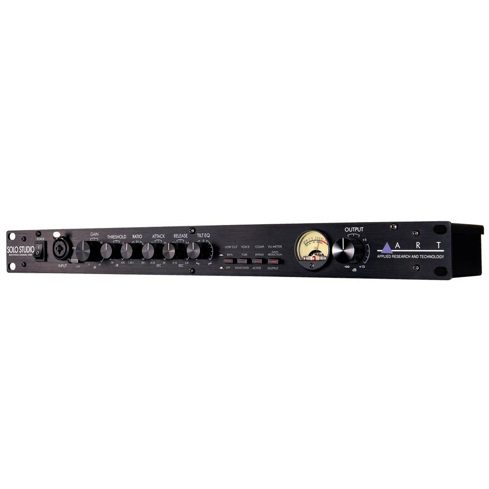 ART SOLO STUDIO Analog Channel Strip with Tube Saturation and Optical Compression