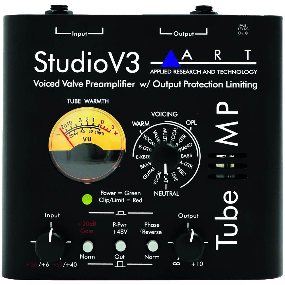 ART Tube MP - Studio V3 Mic Preamp and DI
