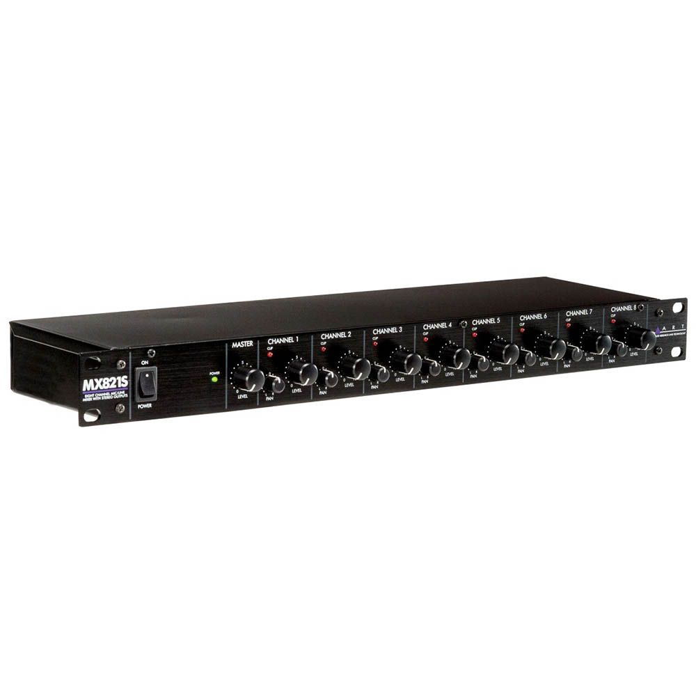 ART MX821S 8-Channel Personal Mixer Stereo
