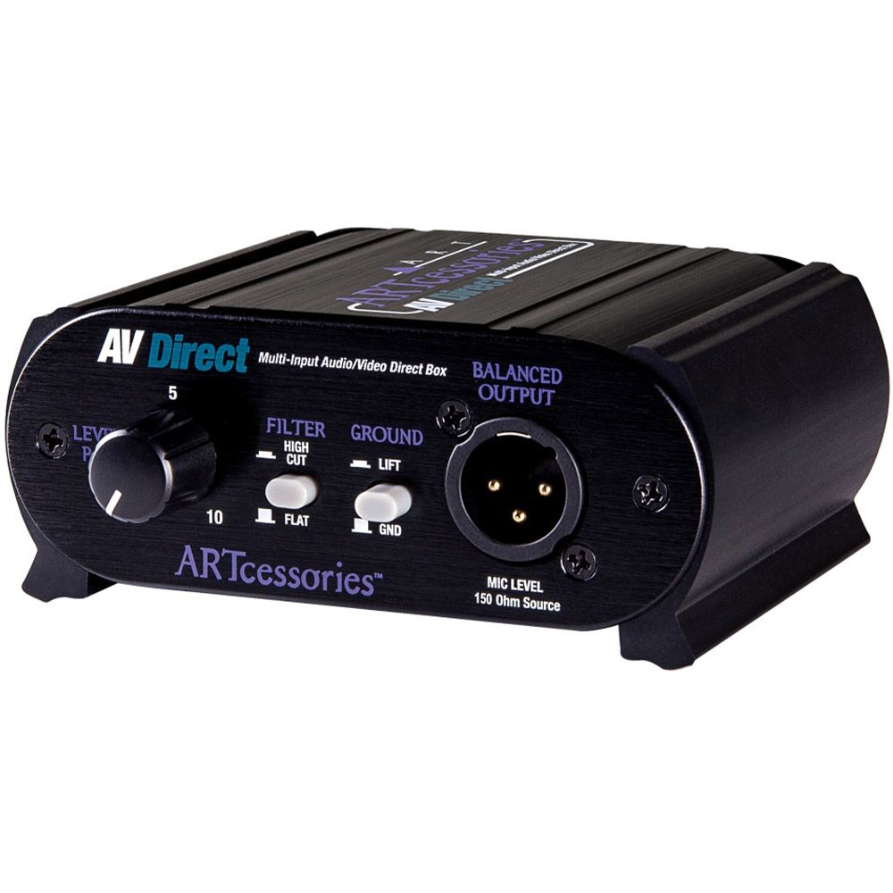 ART AV DIRECT Multi-Input Direct Box