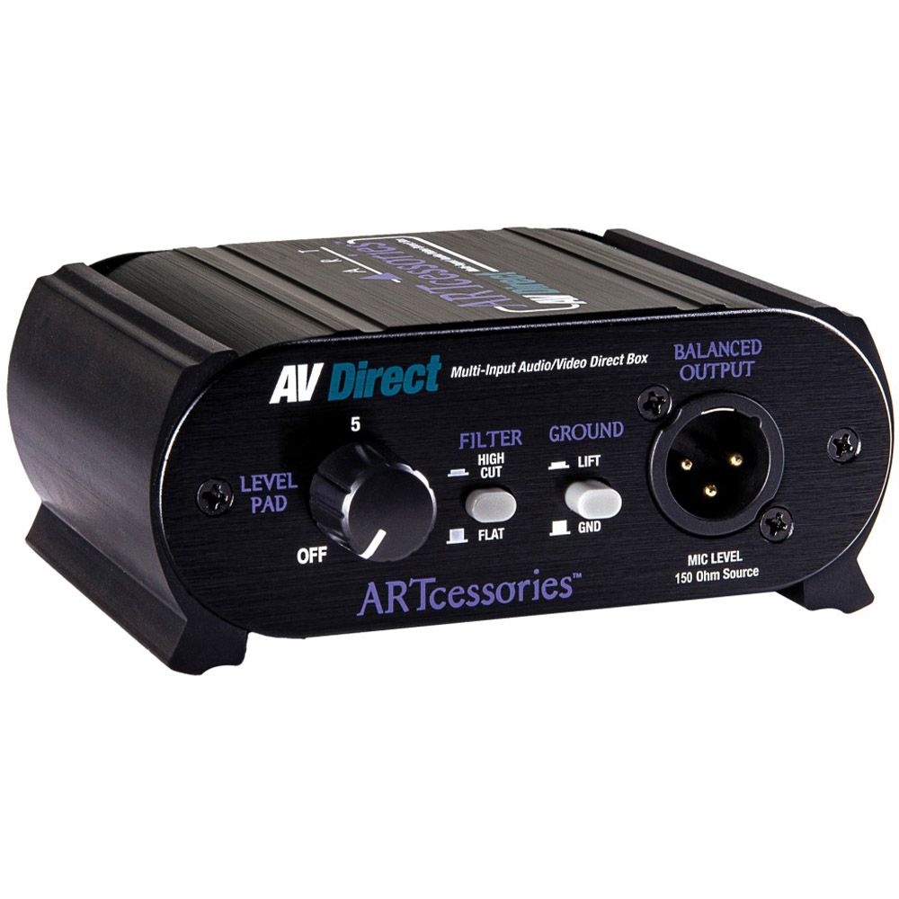 ART AV DIRECT Multi-Input Direct Box