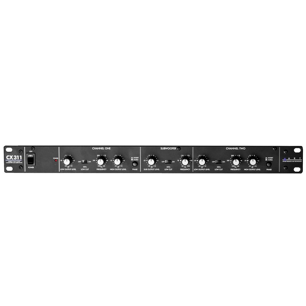 ART CX311 2-Way Crossover with Subwoofer Out