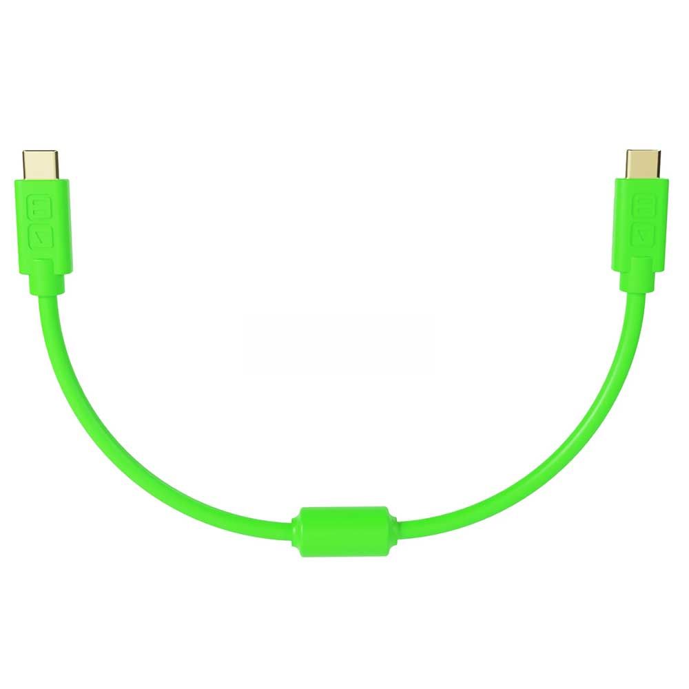 DJ Tech Tools Chroma Cable USB-C to C .25m Green