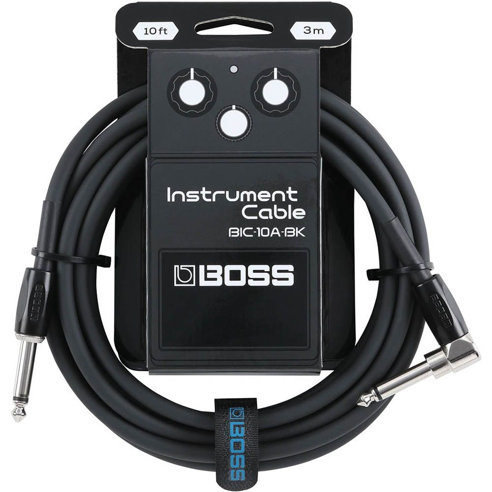 BOSS Pedals BIC-10A-BK Instrument Cable 10ft/3m - Black
