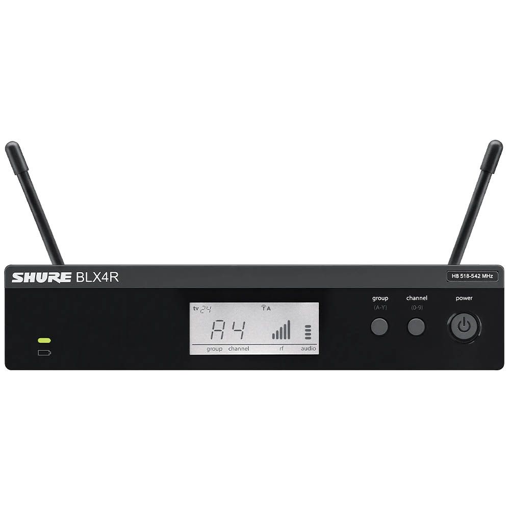 Shure BLX14RW93 Premium Wireless Half-Rack Lapel Microphone System - M17 - Image 4