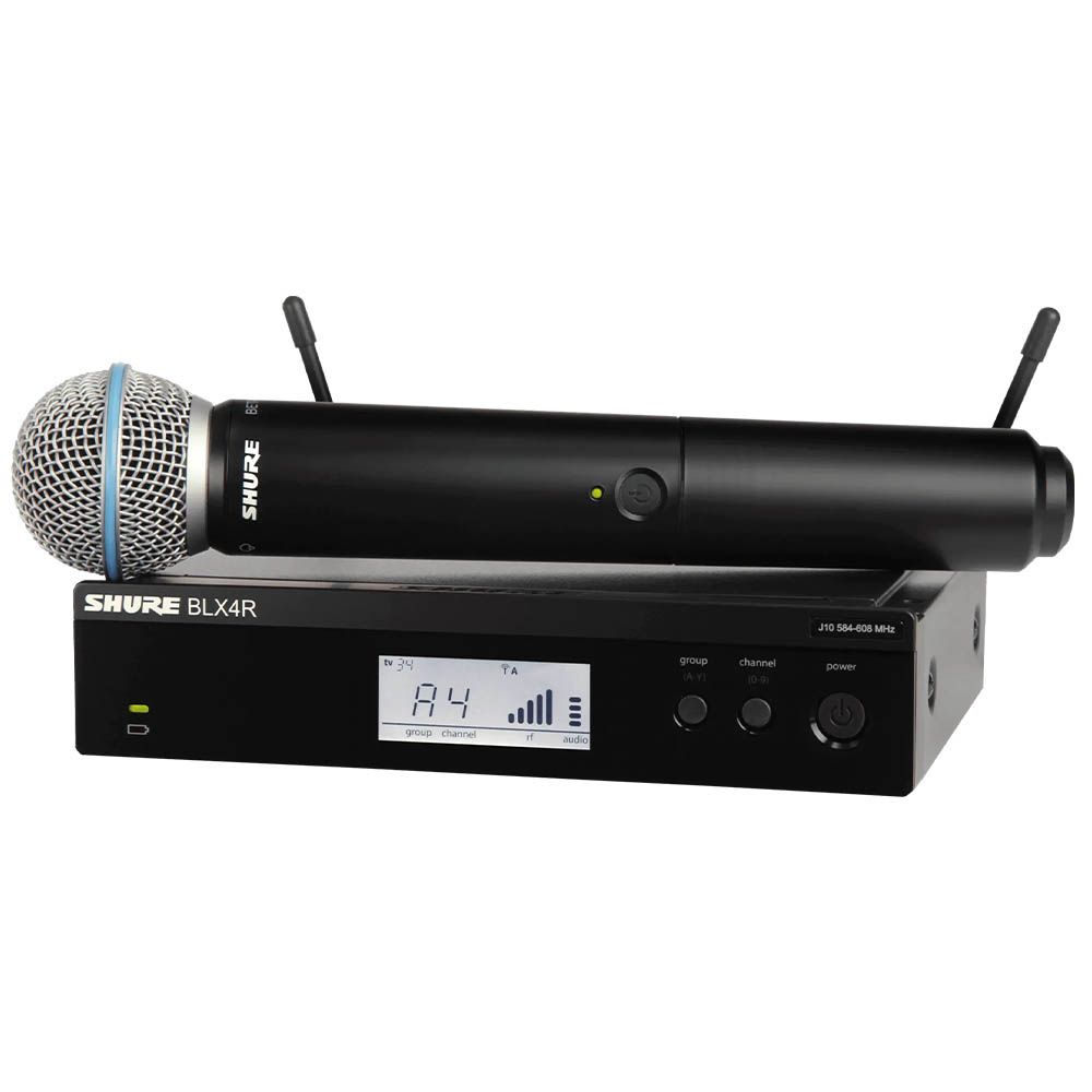 Shure BLX24R/B58 Wireless Vocal Rack-mount System M17 with Beta 58A