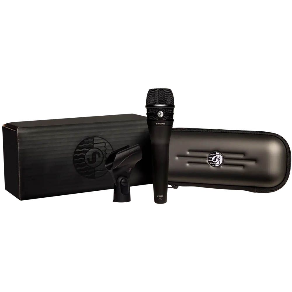 Shure KSM8 Black Finish Dualdyne Cardioid Dynamic Vocal Microphone
