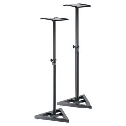 Stagg Two Height-adjustable Steel Studio Monitor/Light Stands