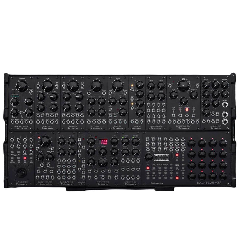 Erica Synths Black System III Eurorack Modular Synthesizer