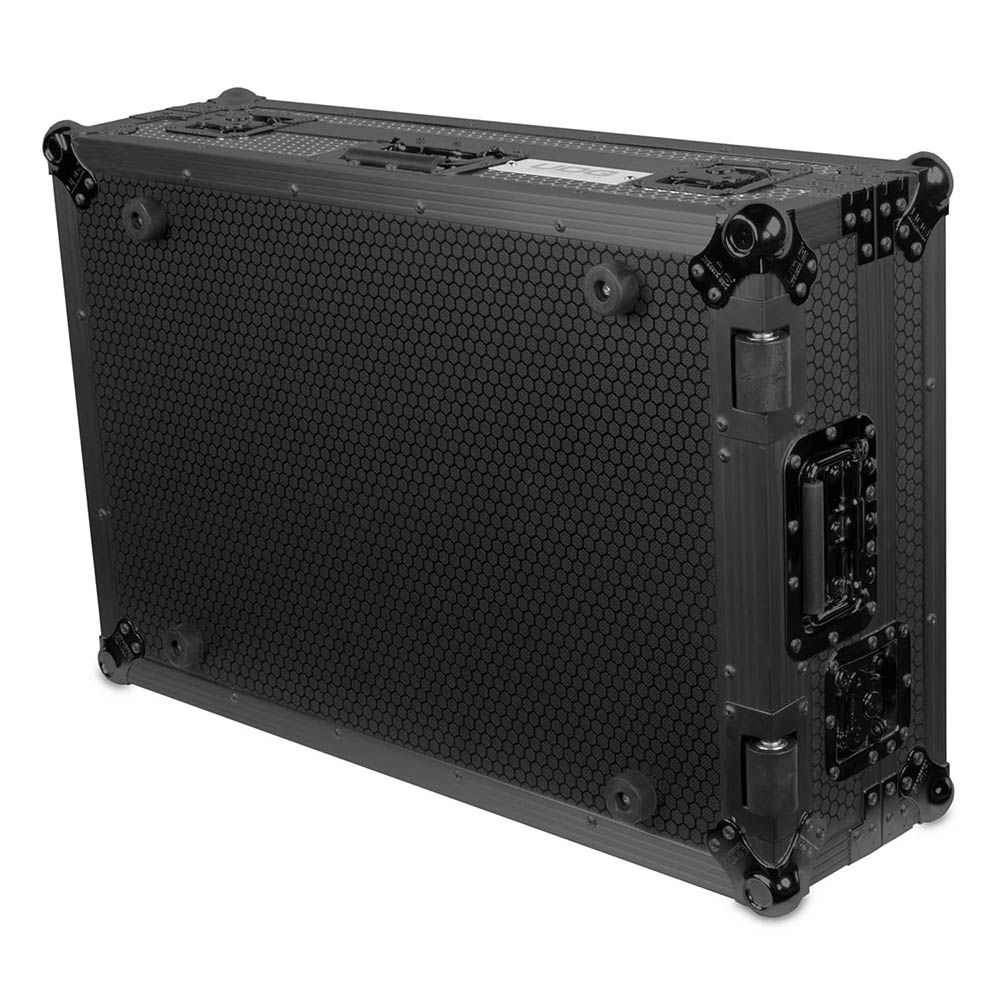 UDG U91075BL Ultimate Flight Case Pioneer DJ XDJ-RX3 Black Plus Laptop Shelf + Wheels