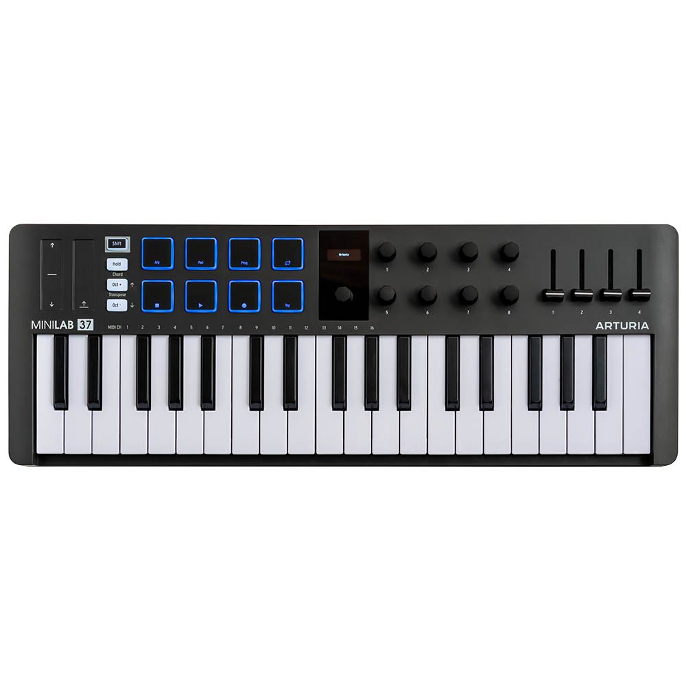 Arturia Minilab 37 mk3 Universal MIDI Controller - Black