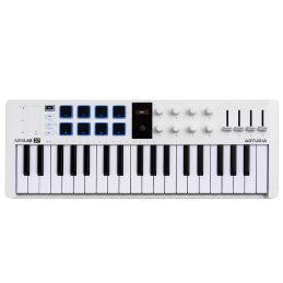 Arturia Minilab 37 mk3 Universal MIDI Controller - White