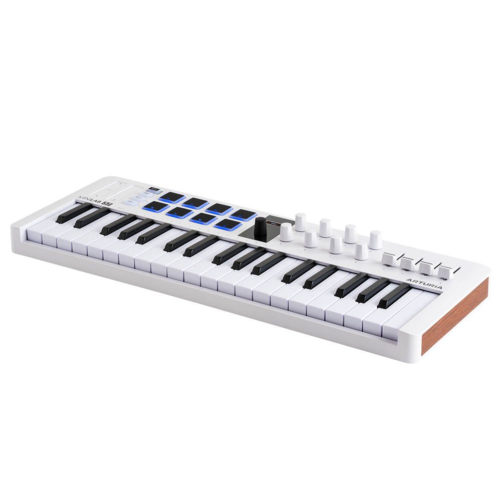 Arturia Minilab 37 mk3 Universal MIDI Controller - White