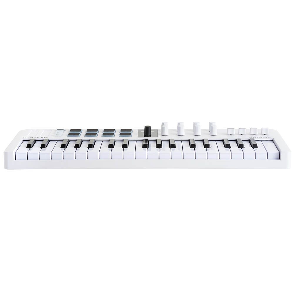 Arturia Minilab 37 mk3 Universal MIDI Controller - White