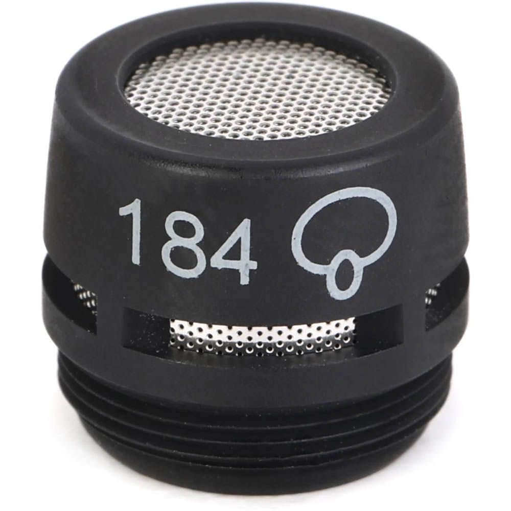 Shure R184B Supercardioid Replacement Cartridge for Microflex Microphones - Black