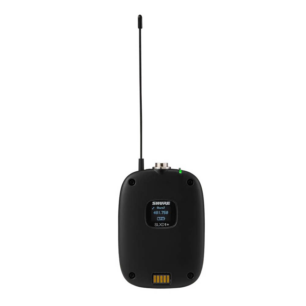 Shure SLXD1+ Wireless Bodypack Transmitter (H58)