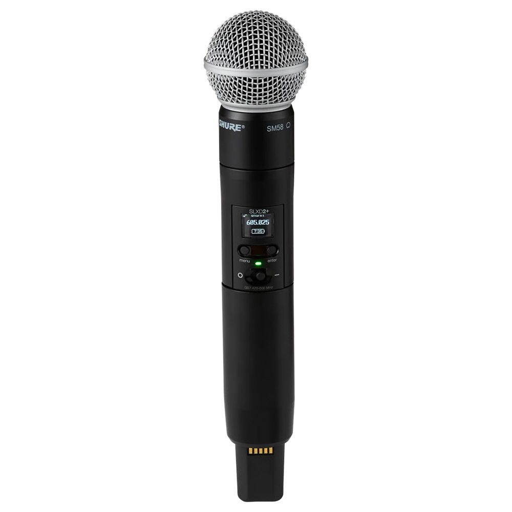 Shure SLXD2+/58 Wireless Handheld Transmitter with SM58 Microphone (H58)