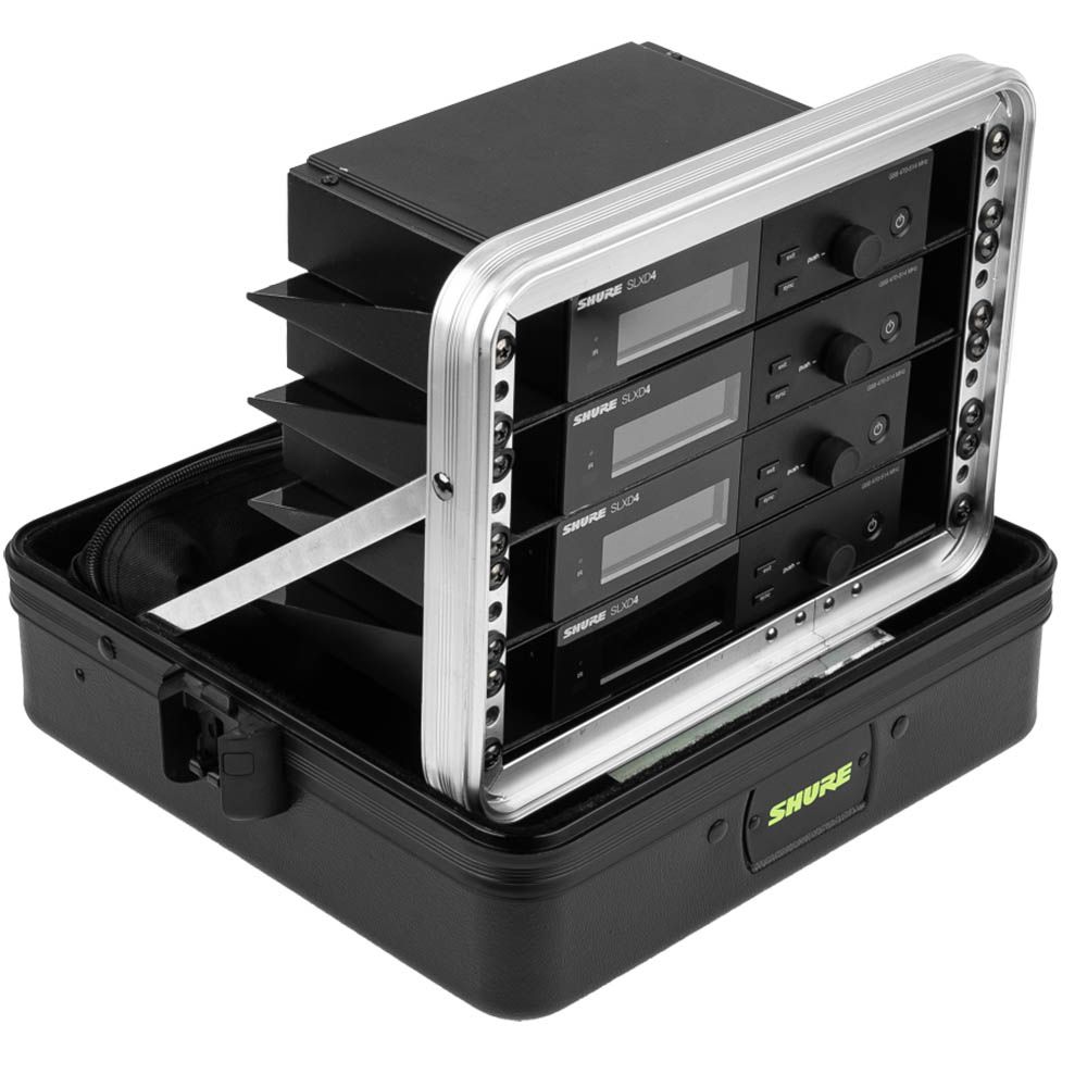 Gator Cases SH-WSYS-CASE4 Wireless System Solution Case 4 – Holds 4 Systems