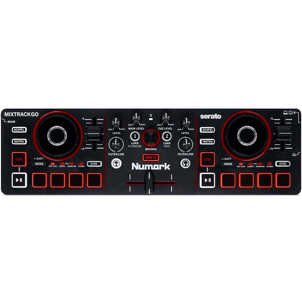 Numark MixTrack Go Ultra-Portable 2-Deck DJ Controller - Image 2