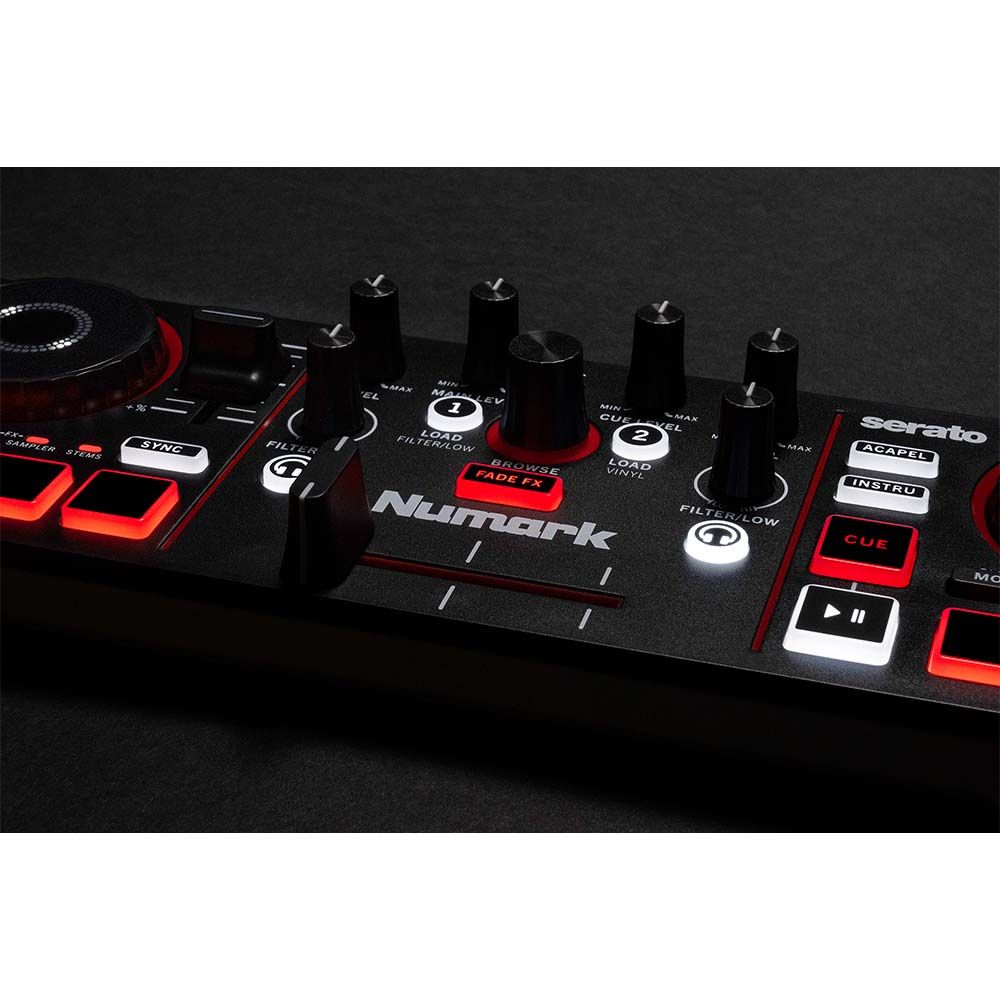 Numark MixTrack Go Ultra-Portable 2-Deck DJ Controller - Image 13