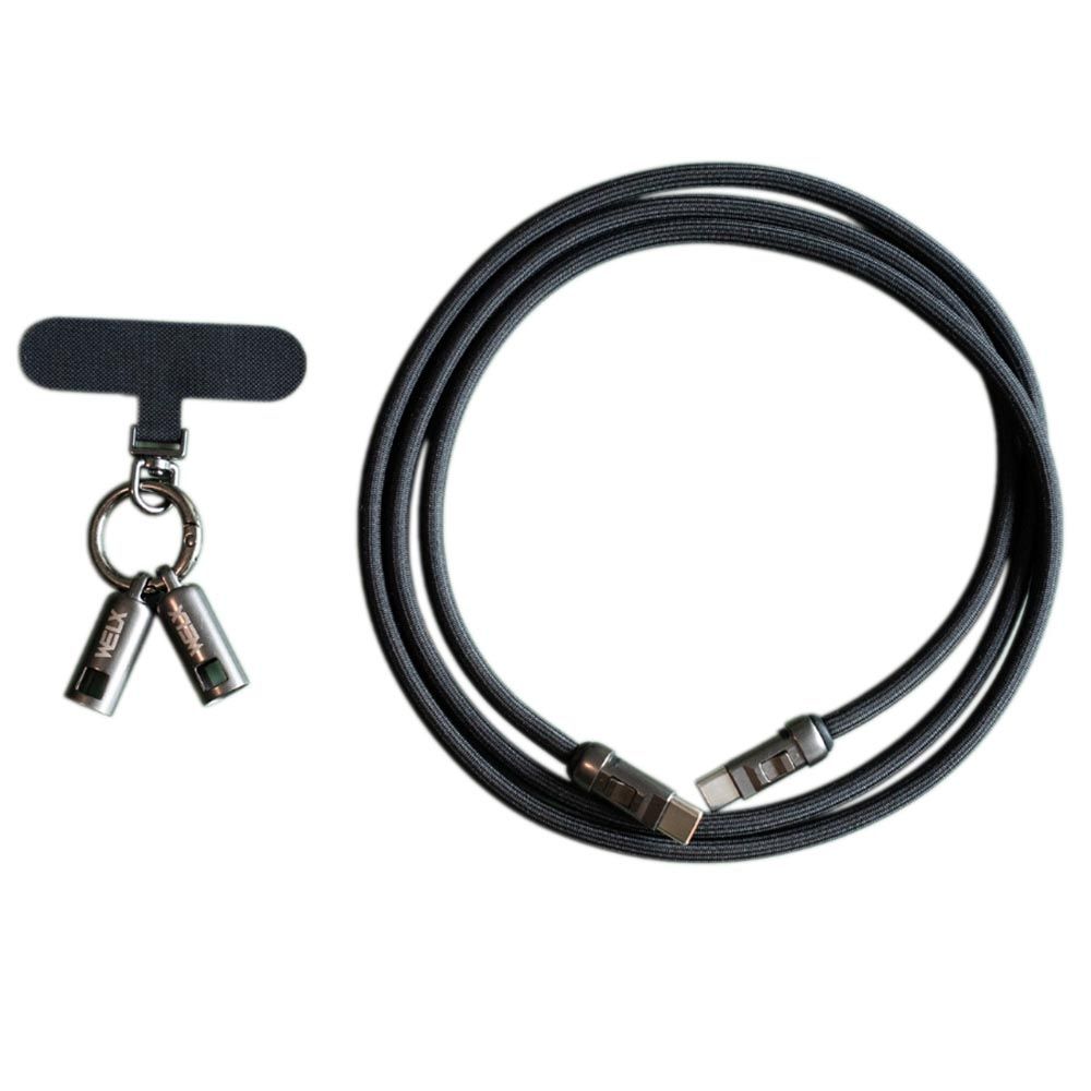 Welx USB F2 C-C SPLIT Lanyard 120cm