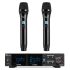 Power Dynamics PD522 UHF Wireless Microphone Set with 2 Handheld Microphones
